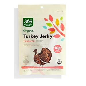 organic teriyaki turkey jerky, 3 oz