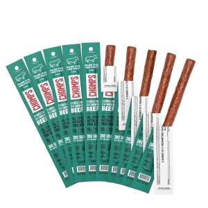 grass fed and finished italian beef jerky snack sticks 10 pack keto, paleo, whole30, 10g lean meat protein, gluten free, zero sugar food, non gmo